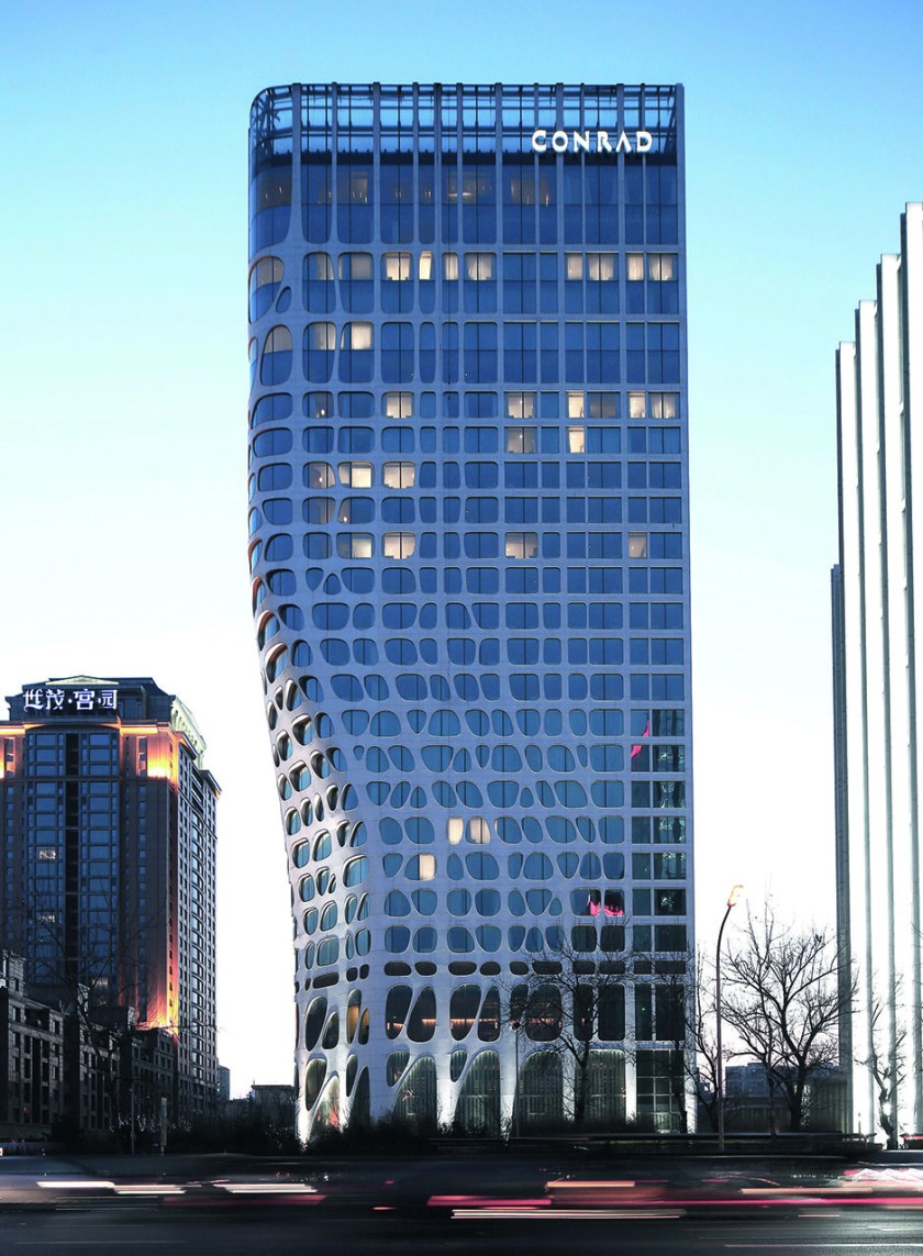 Beijing Conrad Hotel, 2008-2013, Beijing, China. (Shu He/Published by Phaidon)
