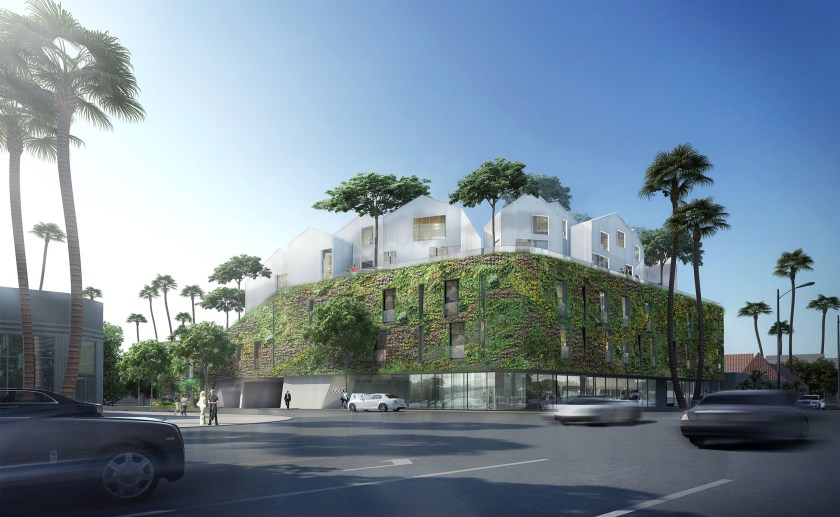8600 Wilshire, 2013-2017, Beverly Hills, USA. (MAD Architects/Published by Phaidon)