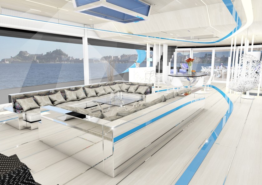 I-Tron's interior has a sophisticated, futuristic vibe (Rossinavi)