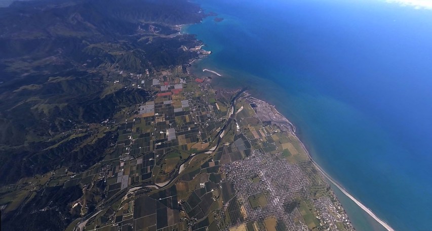 The world's first skydive shot for Google Street View (Google)