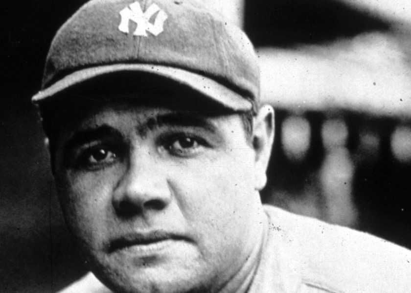 American baseball player George Herman Ruth (MPI/Getty Images)