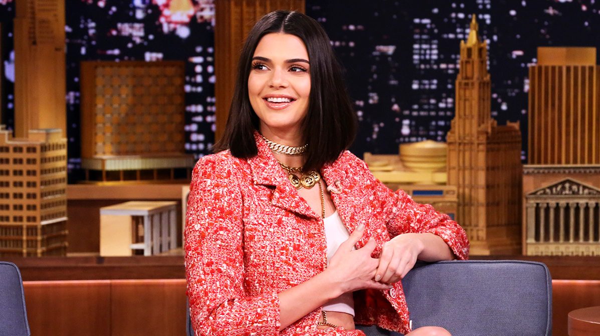 Kendall Jenner on Jimmy Fallon