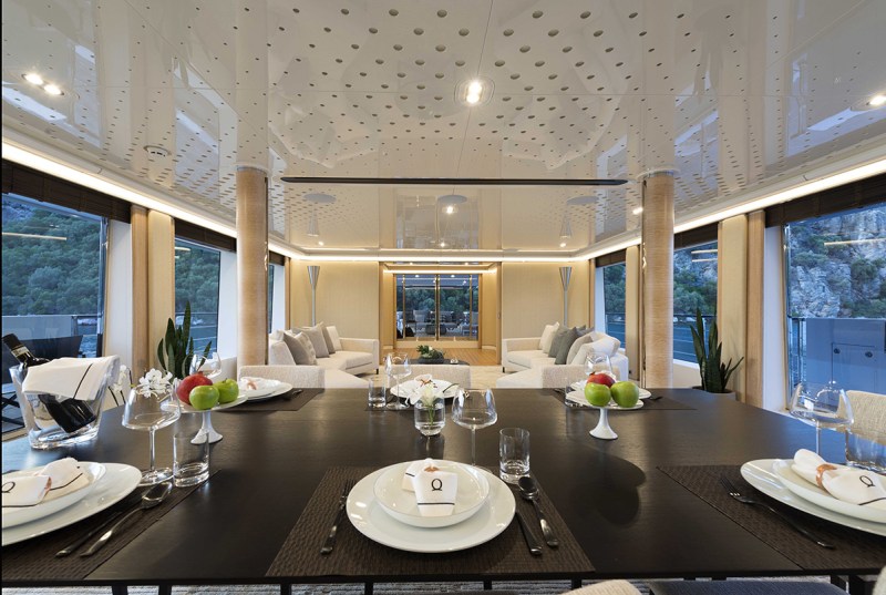 Aquarius wooden superyacht