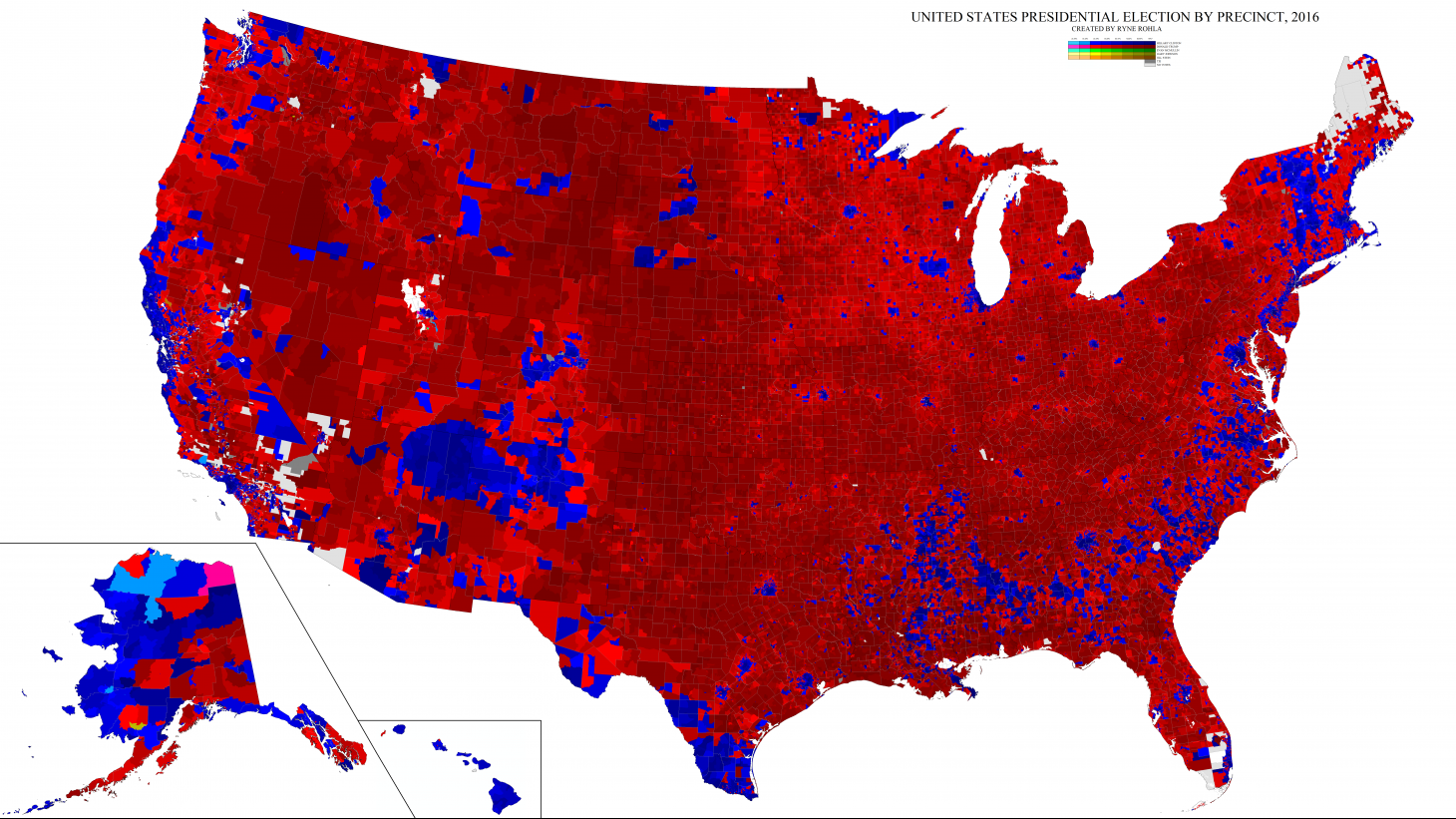 2016 Presidential Election Results (Decision Desk HQ)
