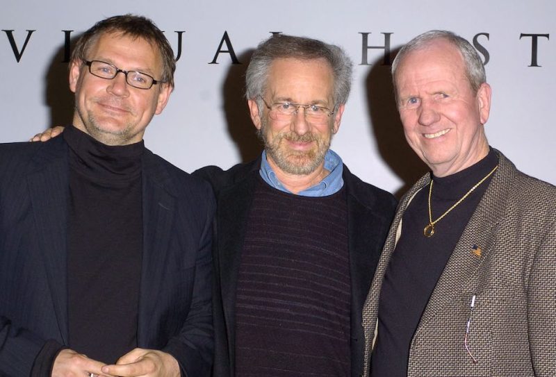 Janusz Kaminski, Steven Spielberg and Gerald Molen
