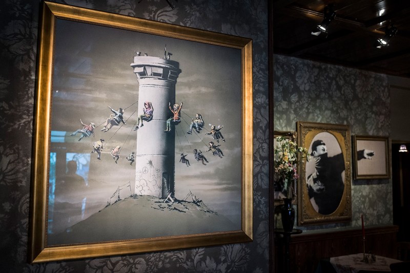 The Walled Off Hotel Banksy