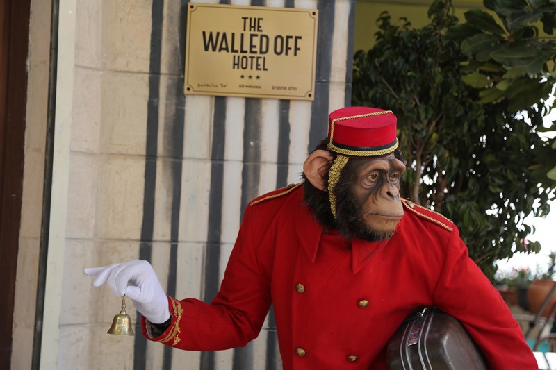The Walled Off Hotel Banksy