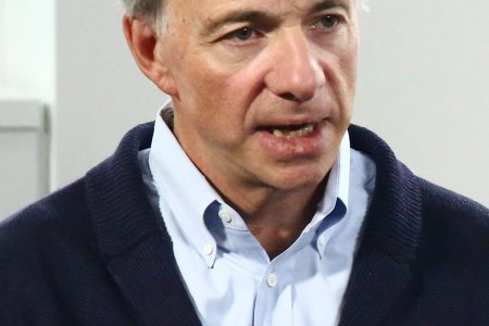 American businessman and founder of the investment firm Bridgewater Associates, Ray Dalio, visits LinkedIn for an interview (Astrid Stawiarz/Getty Images for LinkedIn)