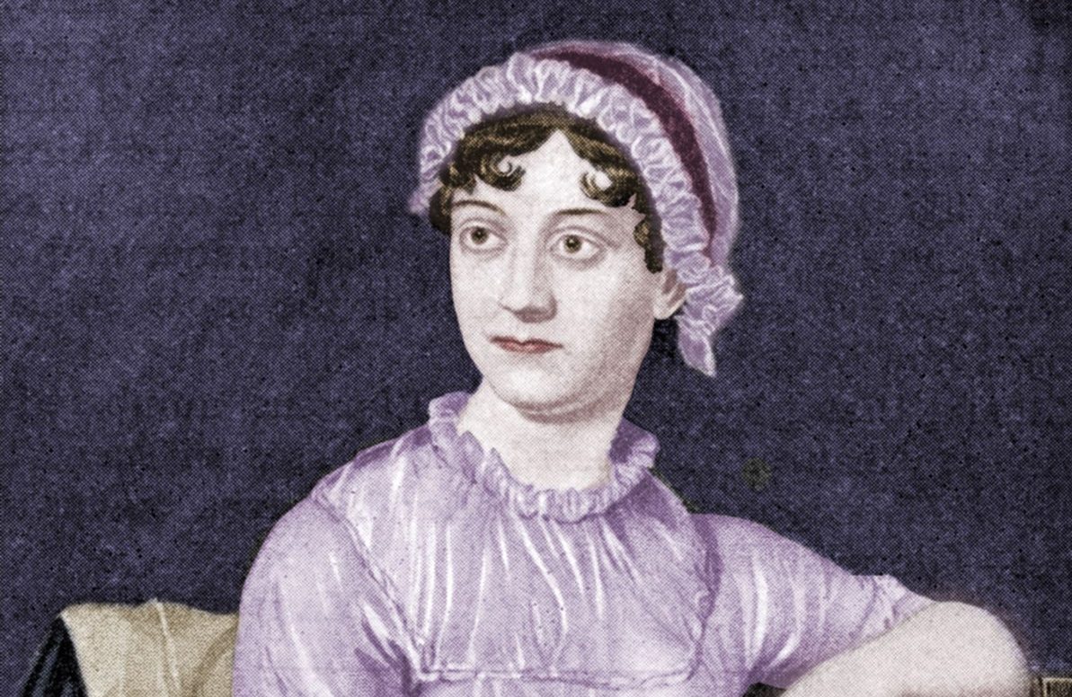 Author Jane Austen in a  1775 portrait. Getty Images)