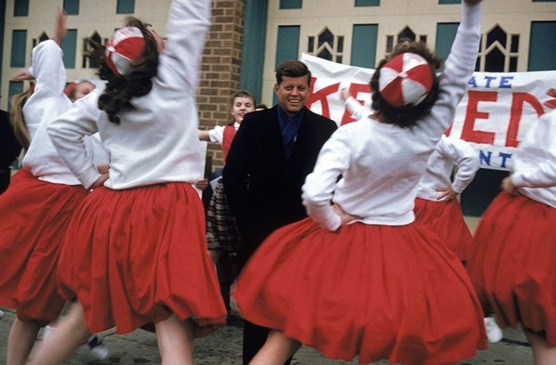 John F. Kennedy campaign photos