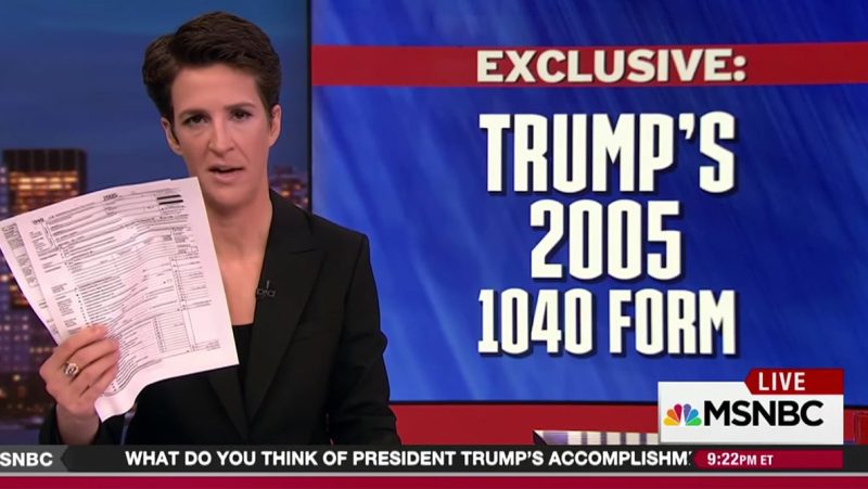 President Trump's 2005 Tax Return
