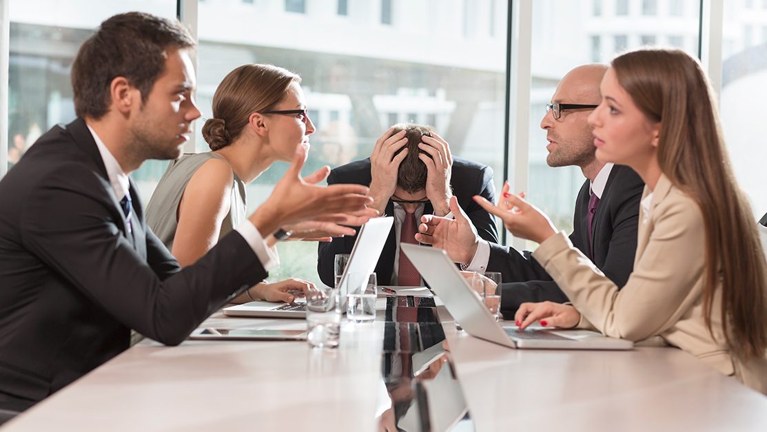 Office argument (Getty Images)