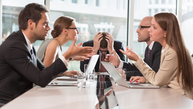 Office argument (Getty Images)
