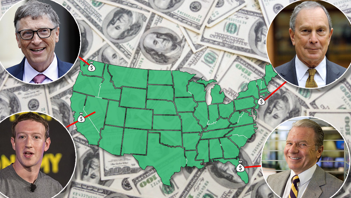 Richest Person Every State
