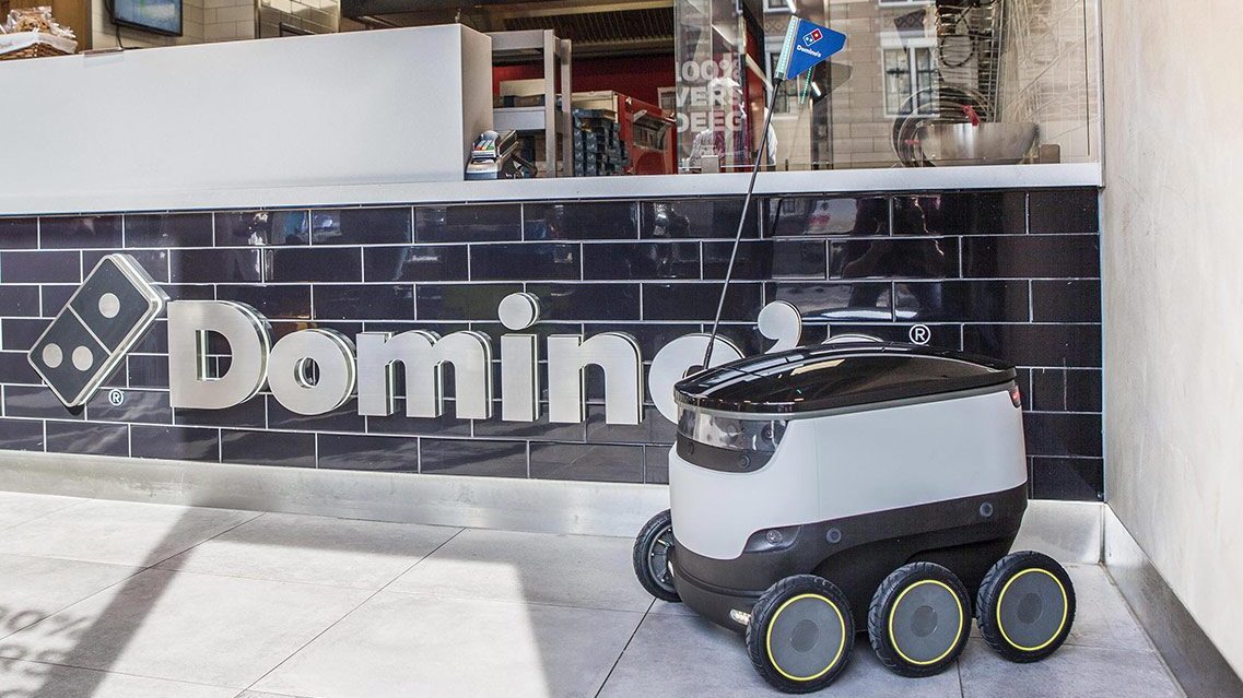 Domino's Pizza Delivery Robot