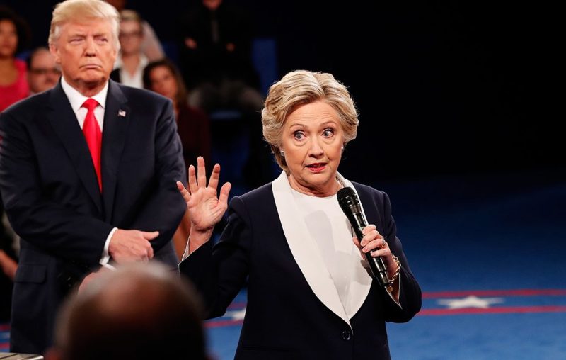 Donald Trump and Hillary Clinton 