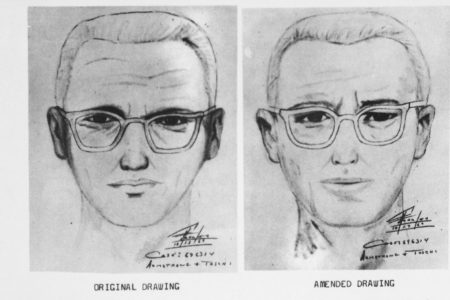 San Francisco: San Francisco police circulated this composite of the Bay Area's 'Zodiac' killer. At left is a drawing from witnesses to slaying of a cab driver in San Francisco. The amended drawing on the right was based on further questioning of the witnesses (Bettmann/Contributor)