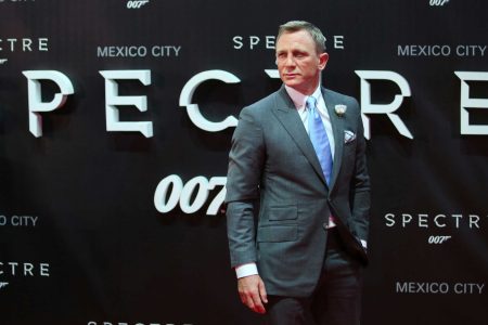 Daniel Craig attends the red carpet of the 'Spectre' film Premiere at Auditorio Nacional on November 02, 2015 in Mexico City, Mexico. (Getty)
