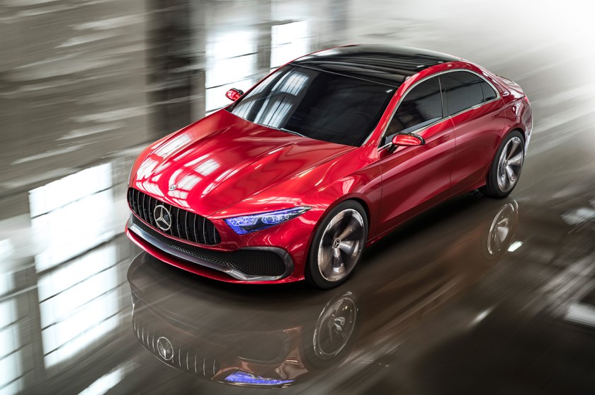 Marvel at Mercedes-Benz's Concept Sedan A