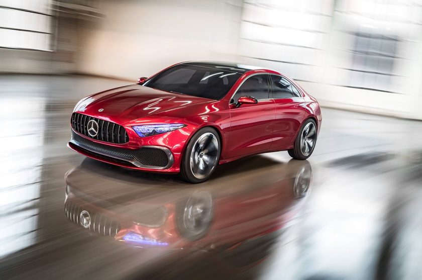 Marvel at the Mercedes-Benz Concept Sedan A