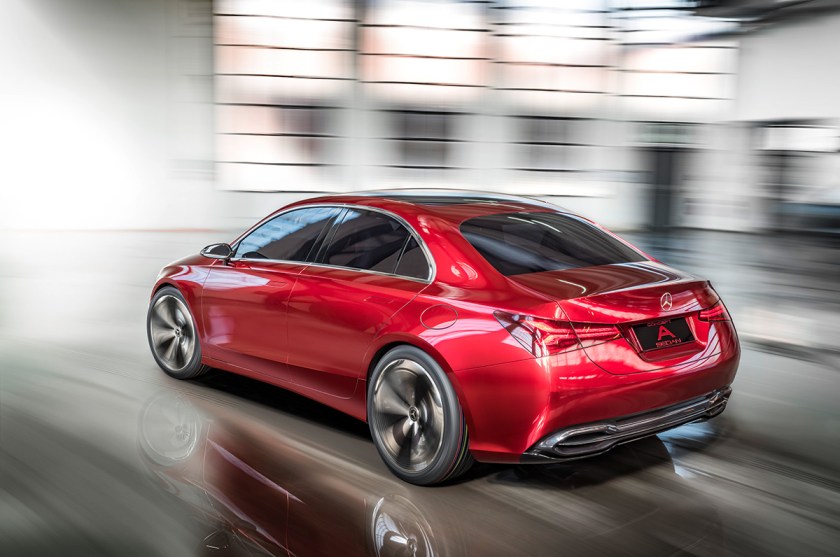 Marvel at Mercedes-Benz's Concept Sedan A