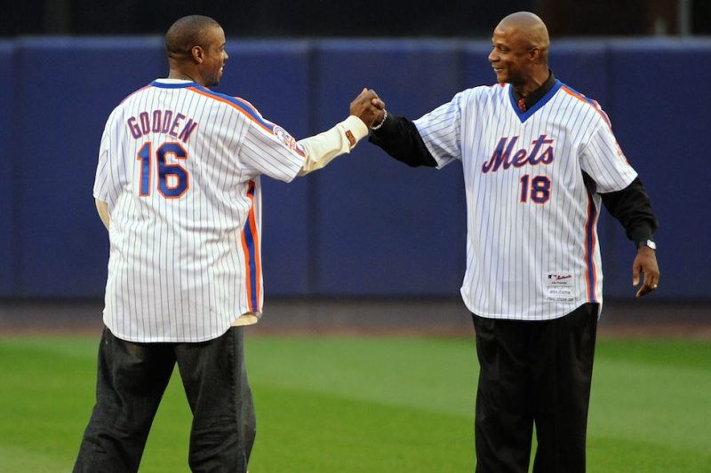 of the New York Mets of the Florida Marlins during the last regular season baseball game ever played in Shea Stadium on September 28, 2008 in the Flushing neighborhood of the Queens borough of New York City. The Mets plan to start next season at their new stadium Citi Field after playing in Shea for over 44 years.