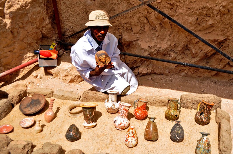 Thousands of Statues Discovered in Ancient Egyptian Tomb