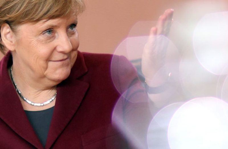 German Chancellor Angela Merkel (CDU) arrives for the weekly German federal Cabinet meeting on April 5, 2017 in Berlin, Germany. High on the meeting's agenda was discussion of policies pertaining to improving legislation concerning social media. (Photo by Adam Berry/Getty Images)