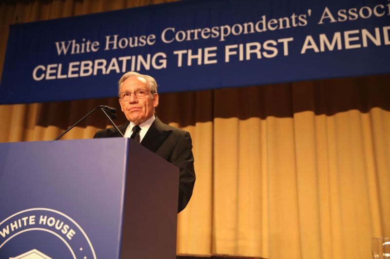 WASHINGTON, DC - APRIL 29: Journalist Bob Woodward attends the 2017 White House Correspondents' Association Dinner at Washington Hilton on April 29, 2017 in Washington, DC. (Photo by Tasos Katopodis/Getty Images)