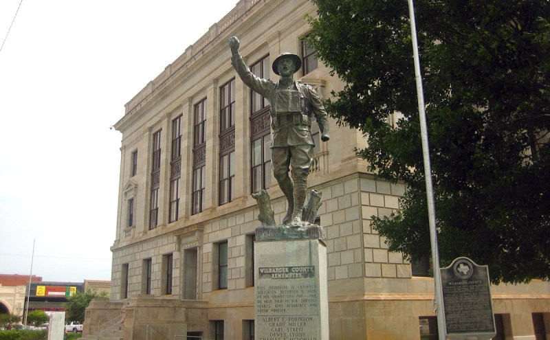 Wilbarger County, TX, Veterans' Memorial