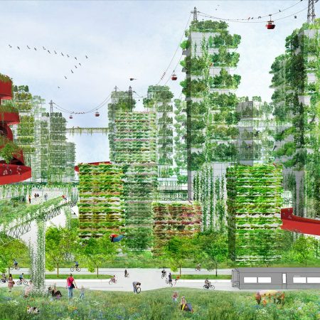 Architect Imagines Entire City Covered in Trees to Combat Air Pollution