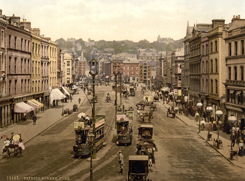 Patrick Street (i.e., St. Patrick Street), Cork. County Cork, Ireland (Library of Congress)