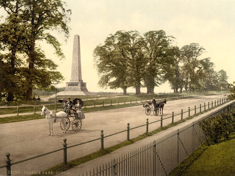 Phoenix Park, Dublin. County Dublin, Ireland (Library of Congress)