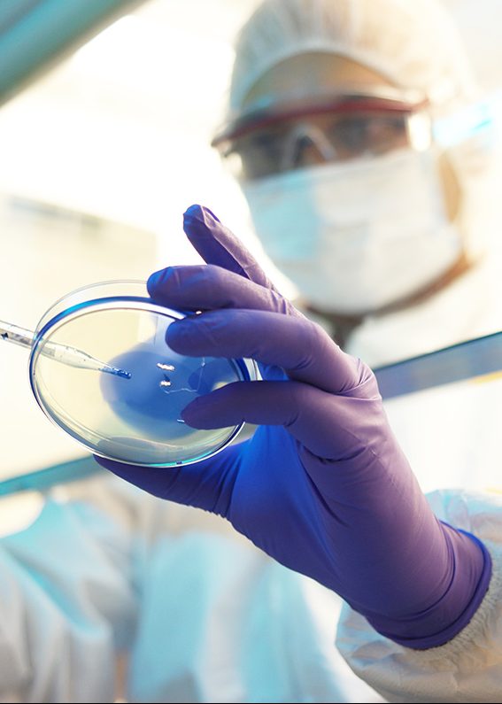 Scientist in a laboratory