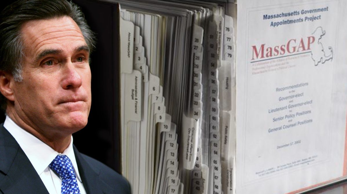 Mitt Romney Binders Full of women