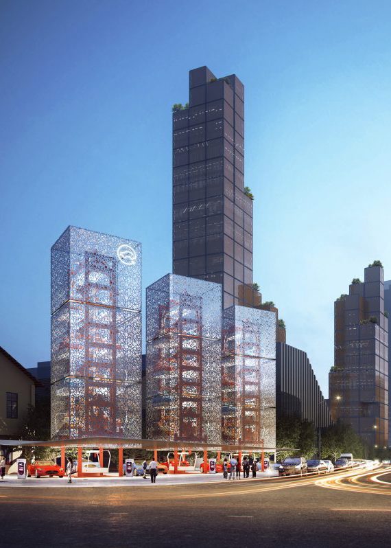 Ennead Architects Charging Tower