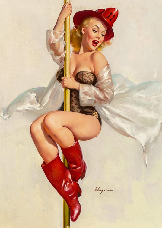 Popular WW II and Classic Pin-up Girls