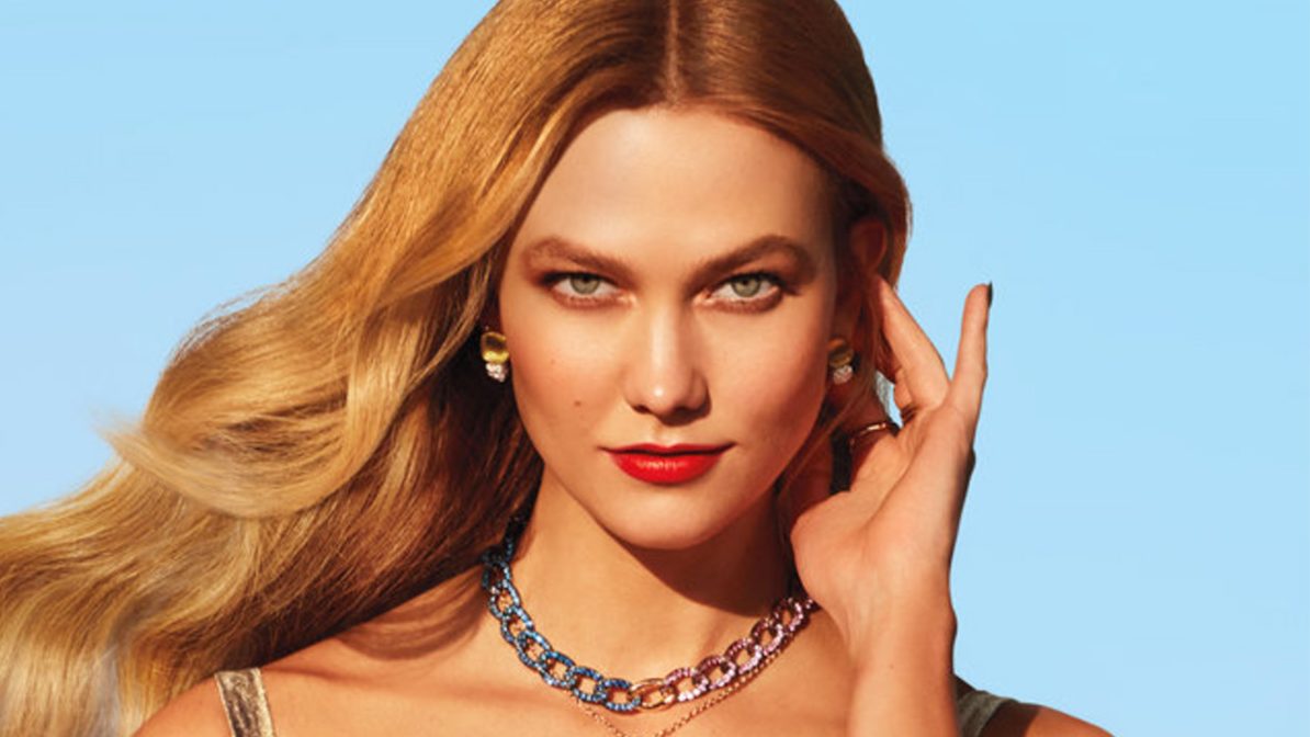 Karlie Kloss superhero shoot for InStyle (screengrabbed from social)