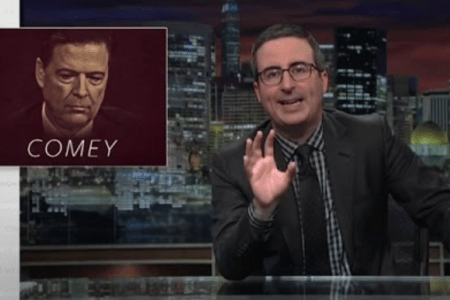 John Oliver on "Last Week Tonight."