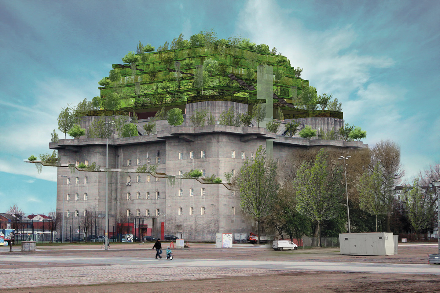 Hilldegarden Project rendering