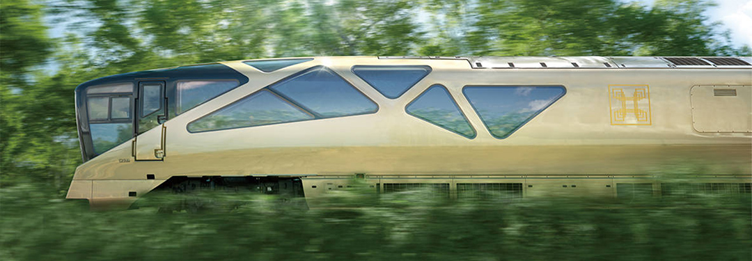 Train Suite Shiki-shima design