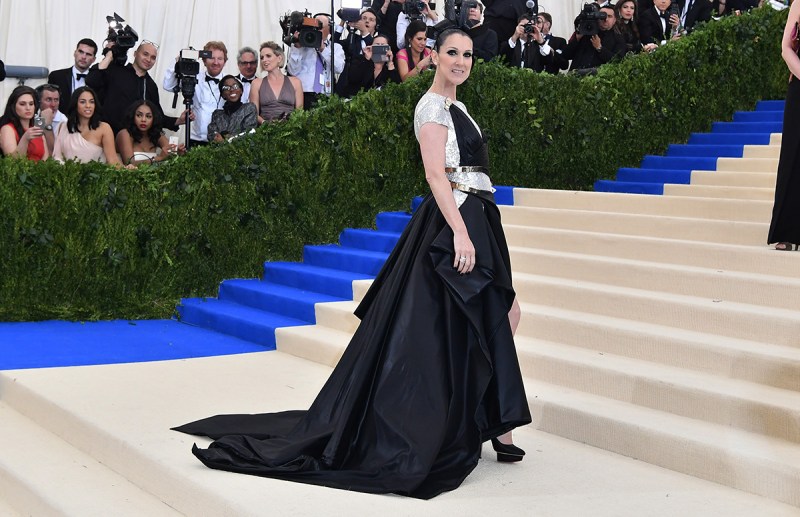 Celine Dion at 2017 Met Gala