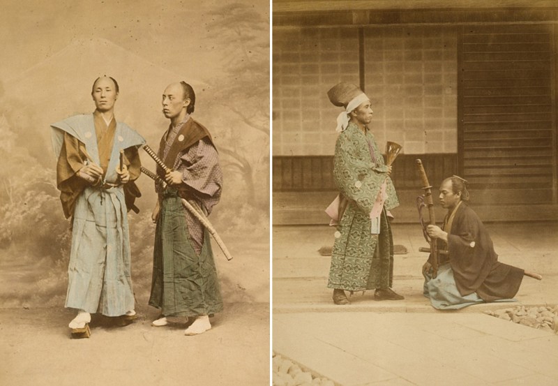 Japanese Samurai Color photos