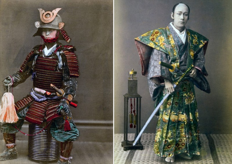 Japanese Samurai Color photos