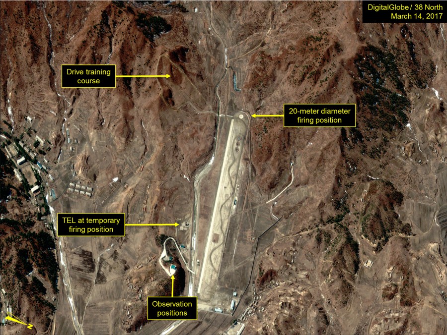 North Korea testing