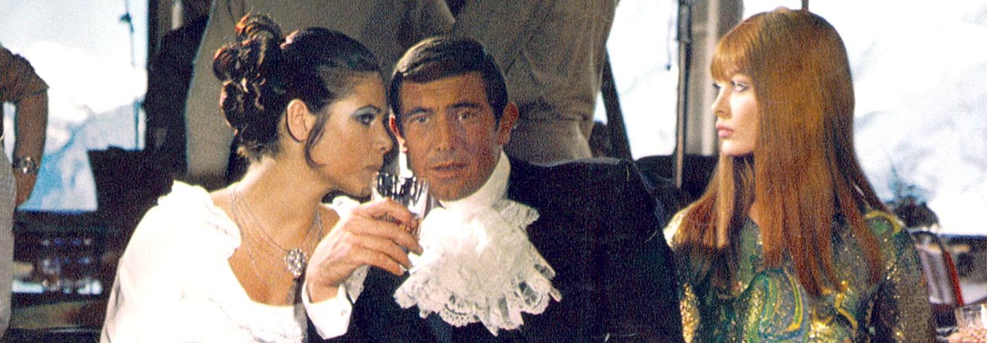 George Lazenby as James Bond