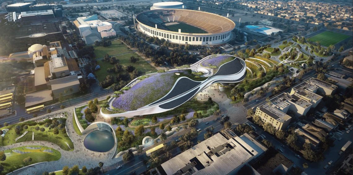 The new designs for George Lucas' museum in Los Angeles were revealed Friday. 
