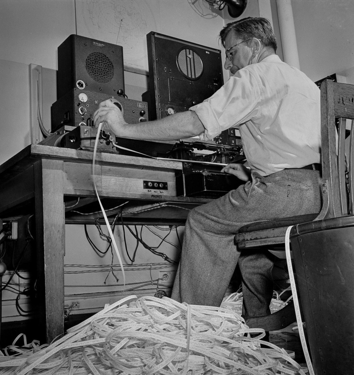 New York Times Newsroom 1940's