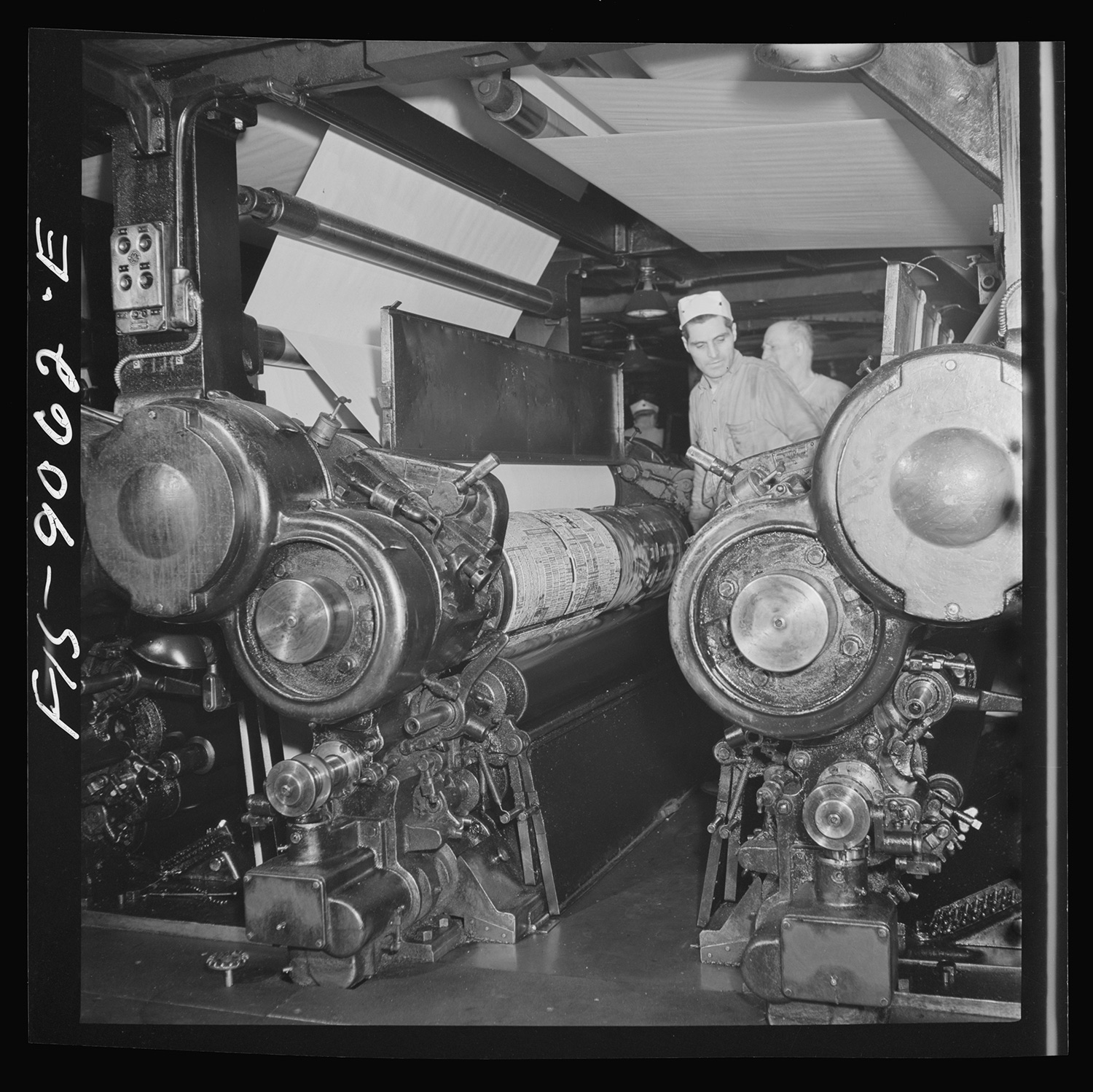 New York Times Newsroom 1940's