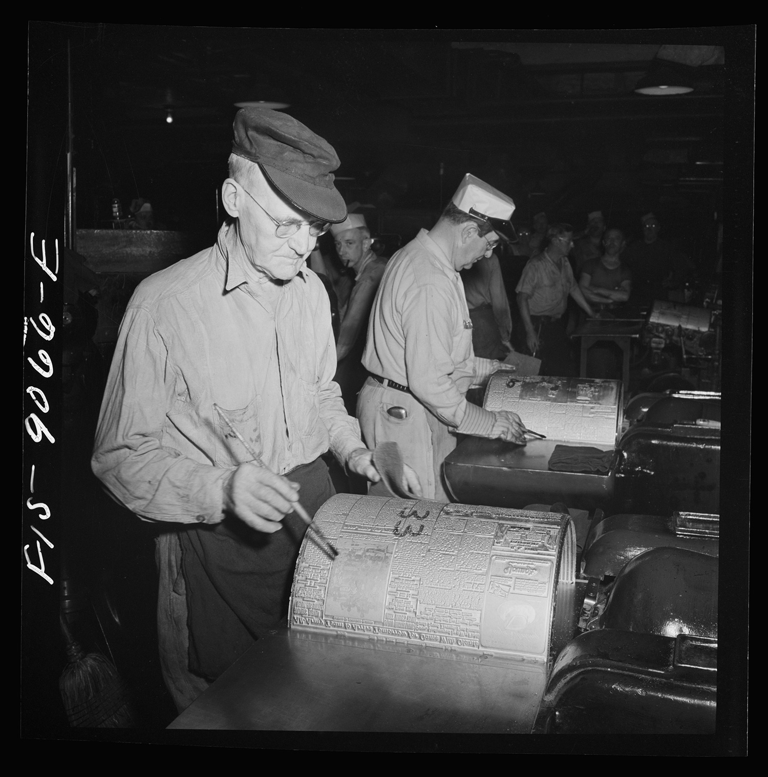 New York Times Newsroom 1940's